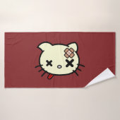 Ziek Kat Badhanddoek (Badhanddoek)