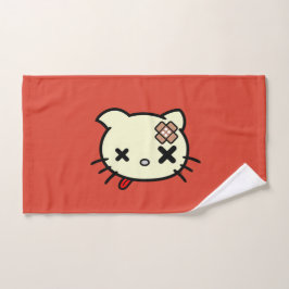 Ziek Kat Handdoek