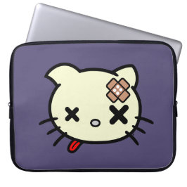 Ziek Kat Laptop Sleeve
