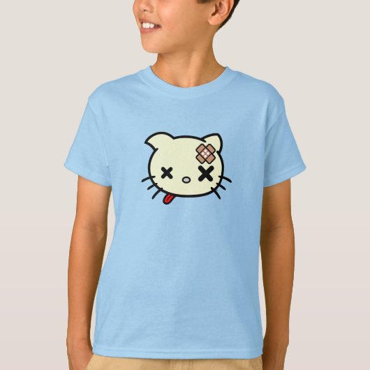 Ziek Kat T-shirt (Voorkant)