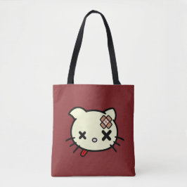 Ziek Kat Tote Bag