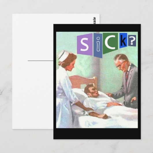 ZIEK? WORD GOED NA DE KAART (Voorkant / Achterkant)