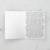 Ziek zijn Wenskaart om beter te worden Kaart (Binnen)