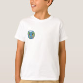 Zieke Aarde Voelt zich Onwel Kinderen T-shirt (Voorkant)