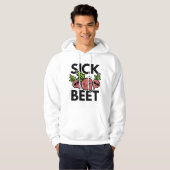 Zieke biet hoodie (Voorkant volledig)