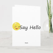 Zieke Giraffe Kaart (Achterkant)