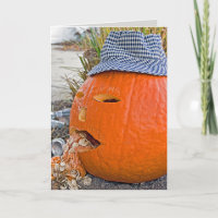 Zieke Halloween pompoen