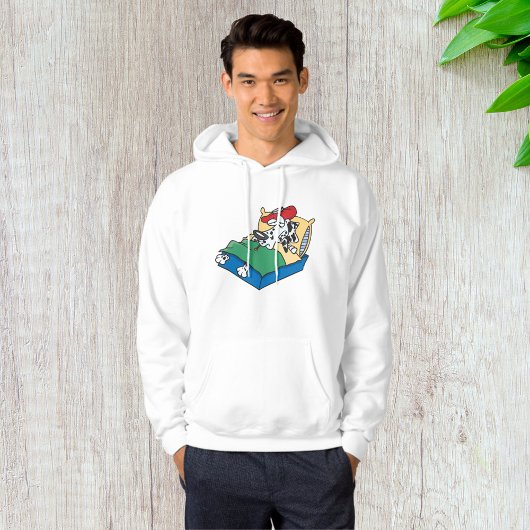 Zieke Hond In Bed Hoodie