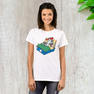 Zieke Hond In Bed T-shirt