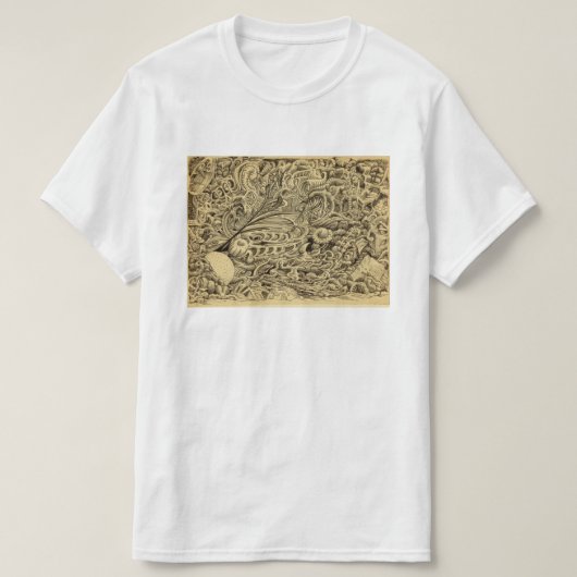 Zieke kamer, door Brian Benson T-Shirt (Design voorkant)