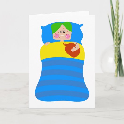 Zieke Kind Kaart (Voorkant)