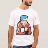 Zieke Man T-shirt (Voorkant)
