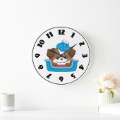 Zieke Puppy Klok (Huis)