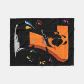 Zieke Seven 67 Meme Brainrot Halloween Outfit Idee Fleece Deken (Voorkant (Horizontaal))