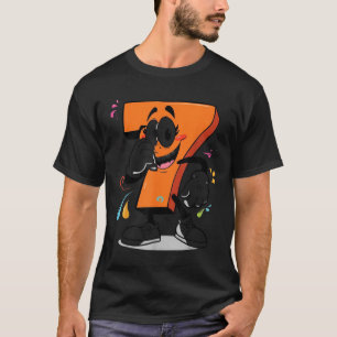 Zieke Seven 67 Meme Brainrot Halloween Outfit Idee T-shirt