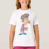 Zieke vrouw t-shirt (Voorkant)