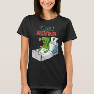 Zieke Zeven 67 Kostuum Pret 6 7 Meme Woordspeling T-shirt