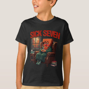 Zieke Zeven 67 Meme Halloween Kostuum Grappig Cozy T-shirt