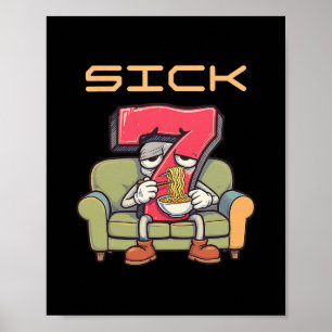 Zieke Zeven 67 Meme Zes Zeven 1 Poster