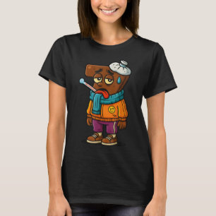Zieke Zeven Grappige Leraar & Student Woordspel 67 T-shirt