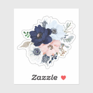 Ziekenbloemen bouquet sticker