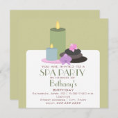 Ziekendag van de SPA - Kaarsen, Orchideeën en Sten Kaart (Voorkant / Achterkant)