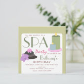 Ziekendag van de SPA - Kaarsen, Orchideeën en Sten Kaart (Staand voorkant)