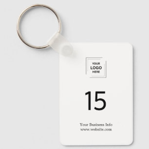 Ziekenhuis branding   Kamer Nummer Logo Modern Sleutelhanger
