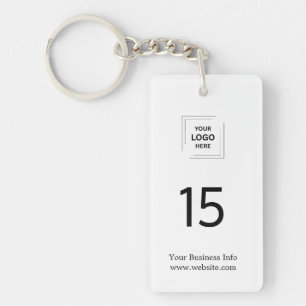 Ziekenhuis branding   Kamer Nummer Logo Modern Sleutelhanger