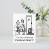 Ziekenhuis Cartoon 1830 Briefkaart (Staand voorkant)