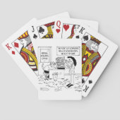 Ziekenhuis Cartoon 7117 Pokerkaarten (Achterkant)