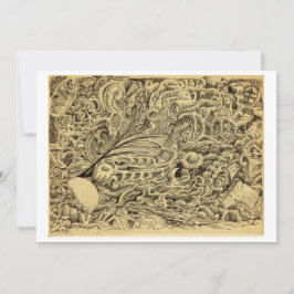 Ziekenhuis, door Brian Benson Flat Kaart