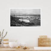 ziekenhuis in Anchorage, Alaska 1916 Poster (Keuken)