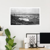 ziekenhuis in Anchorage, Alaska 1916 Poster (Thuiskantoor)