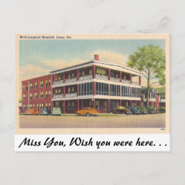 Ziekenhuis, Jesup, Georgia Briefkaart