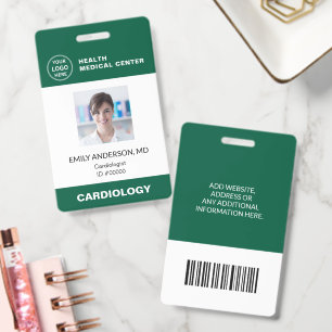 Ziekenhuis Kliniek Dokter Werknemer Barcode ID Badge