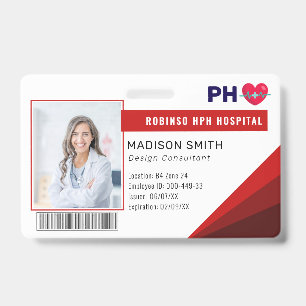 Ziekenhuis Medisch Personeel Foto ID Badge