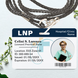 Ziekenhuis Medisch Personeel Foto ID-badge – Marin Badge