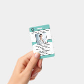 Ziekenhuis Medisch Personeel Foto Id Logo Badge (Handheld)
