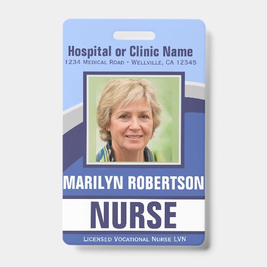 Ziekenhuis of medische klinieken badge (Front)