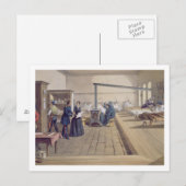Ziekenhuis op Scutari, detail van Florence Nightin Briefkaart (Voorkant / Achterkant)