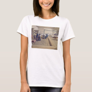 Ziekenhuis op Scutari, detail van Florence Nightin T-shirt