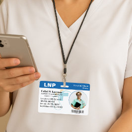 Ziekenhuis Personeel Identificatiebadge met foto - Badge