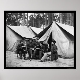 Ziekenhuis Stewards in Petersburg, VA 1864 Poster