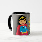 "Ziekenhuis Superheld" mok aanbieding (Voorkant links)