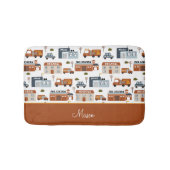 Ziekenhuis, vuur, stadspatroon van politie voor ki badmat (Voorkant)