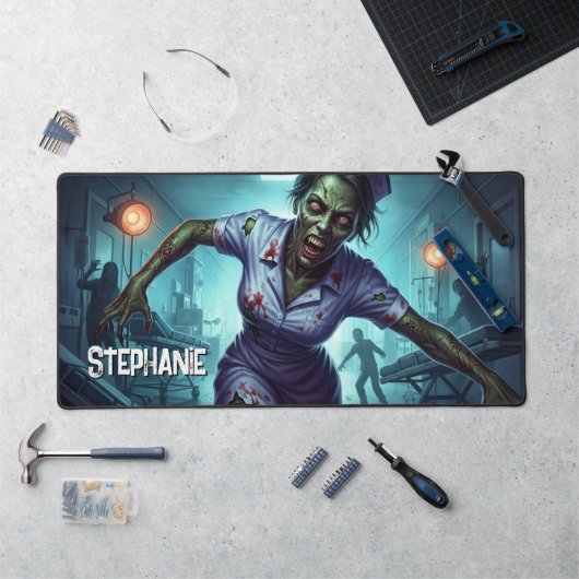 Ziekenhuis Zombie Apocalypse Uitbraak Horror Bureaumat (Werkstation)