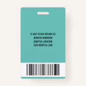 Ziekenhuisarts Badge (Achterkant)