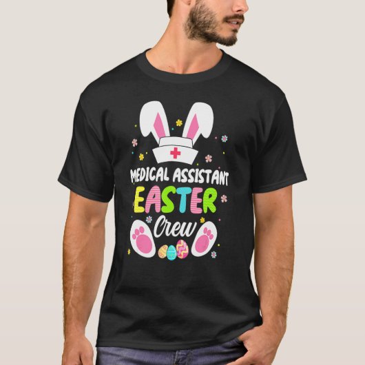 Ziekenhuisarts Bunny Pets Paasdag Eg Hu T-shirt (Voorkant)