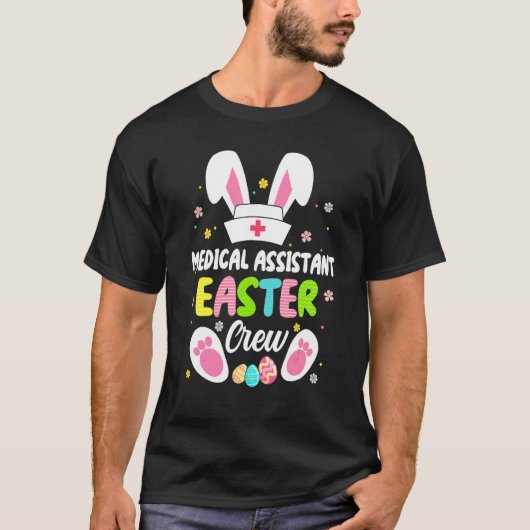 Ziekenhuisarts Bunny Pets Paasdag Eg Hu T-shirt (Voorkant)